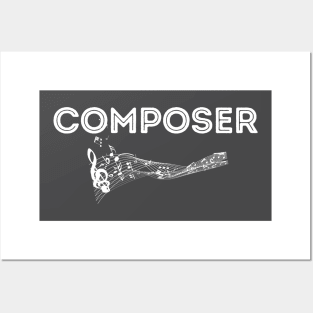 Composer Design for Music Composers Posters and Art